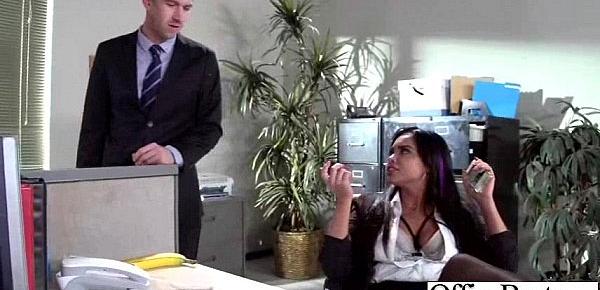  Big Melon Tits Worker Girl Fucks In Office clip-28